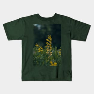 Yellow Wild Indigo Kids T-Shirt